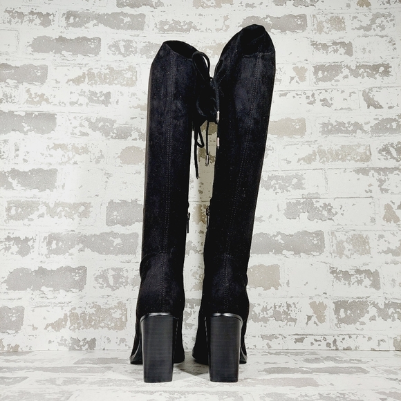 New Marc Fisher Mlokun Block Heel Over the knee Boots F56 - Picture 6 of 12